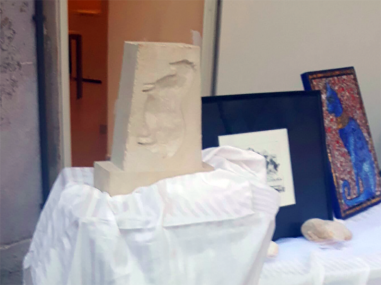 Alcune delle opere di Paulina Sroka.