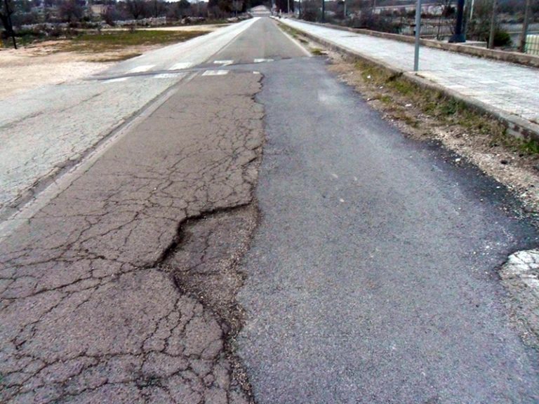 La Rignano-San Marco non sembra una strada, ma una groviera!