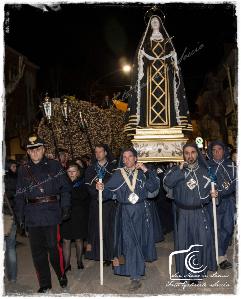 Processione delle Fracchie: il M.llo Di Gennaro