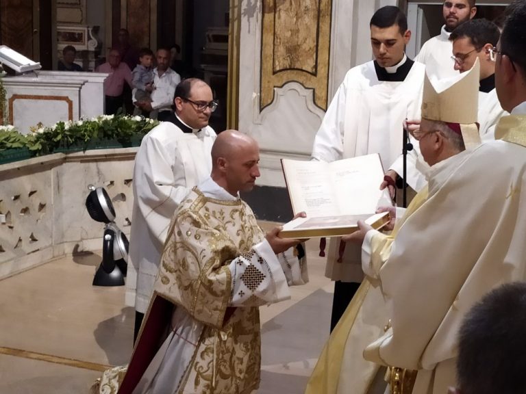 Mario Ardolino, diacono