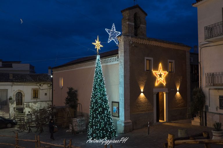 Presepe Vivente, albero di Natale