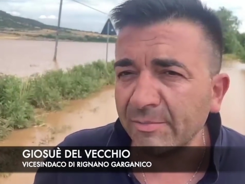 Il vice-sindaco Giosuè Del Vecchio si sfoga: noi abbandonati dallo Stato.