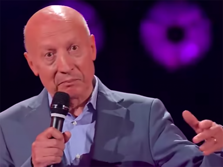 Gino Caiafa a The Voice Senior.