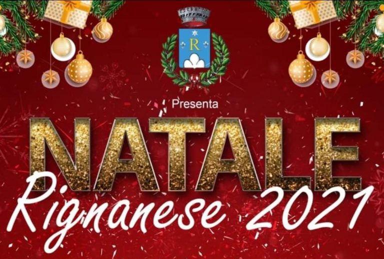 Ecco il programma del Natale Rignanese 2021.