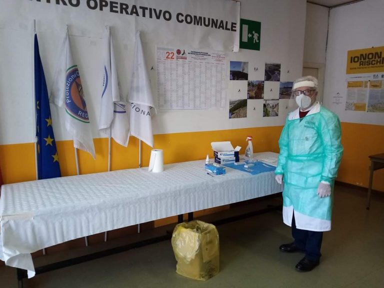 Domenico Pensato, farmacista del posto.