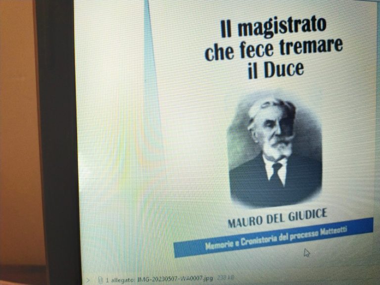 MauroDelGiudiceMagistratoFoto